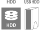 HDD USB HDD