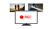 2番組同時録画対応テレビ イメージ