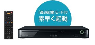 「高速起動モード」イメージ