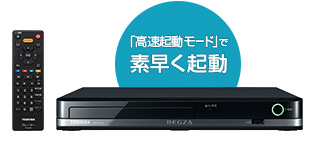 「高速起動モード」イメージ