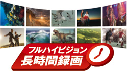 「AVC録画に対応」イメージ