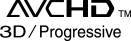AVCHD 3D/Progressive アイコン