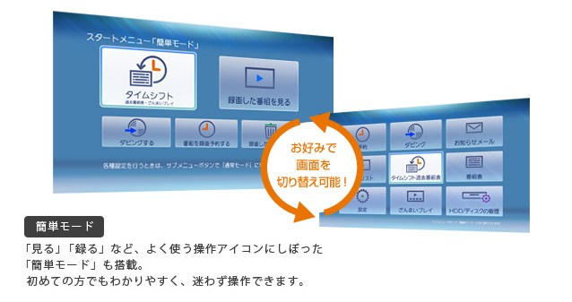 「スタートメニュー」イメージ