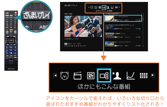「ほかにもこんな番組」 イメージ
