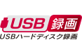 USBハードディスク録画 アイコン