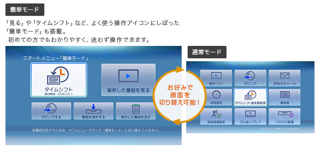 「スタートメニュー」イメージ