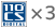 CS×3