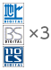 地デジ+BS+CS×3