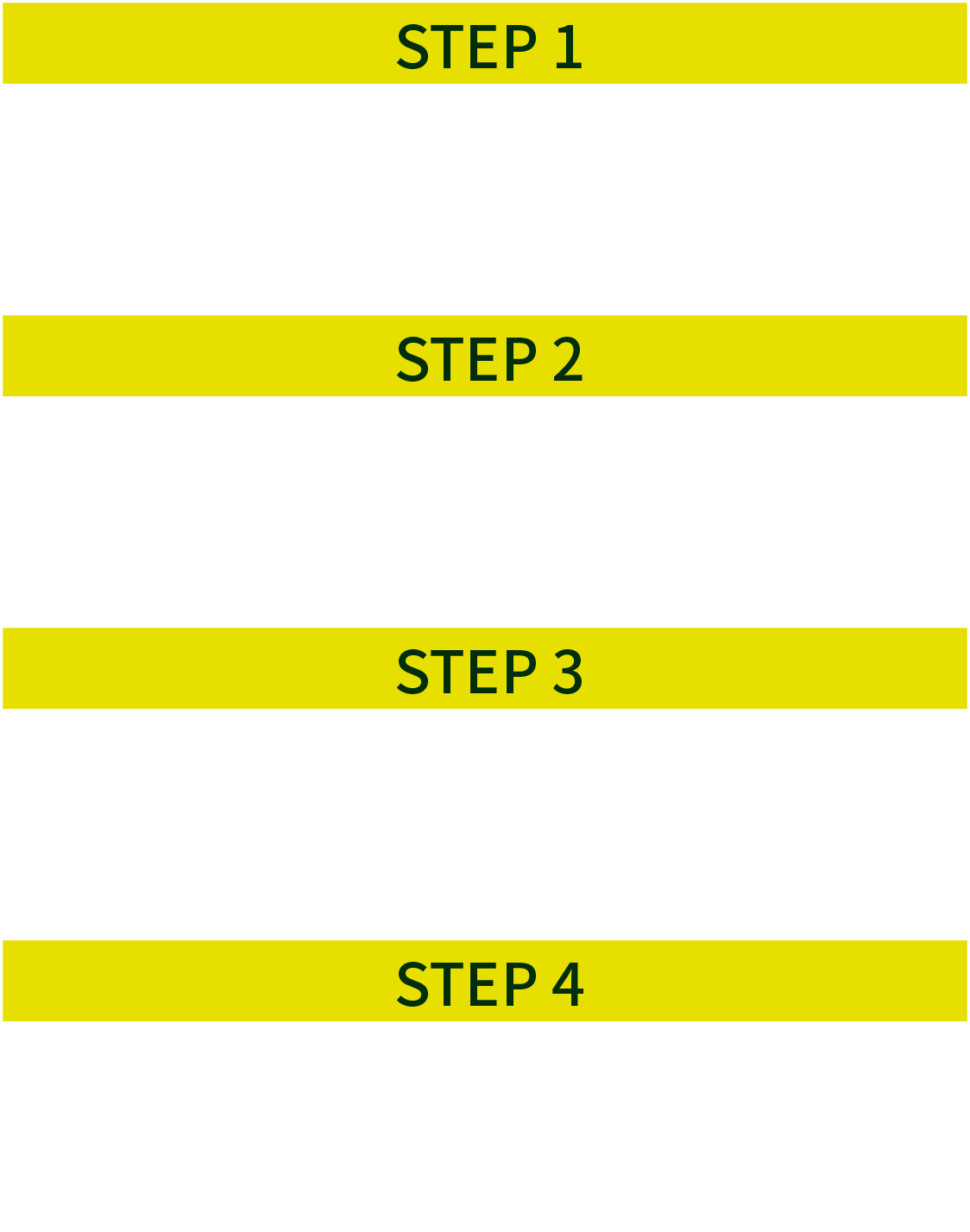 STEP 1 登録・応募に必要な書類・情報のご用意 STEP 2 「レグザメンバーズ」会員登録 STEP 3 「レグザメンバーズ」商品登録 STEP 4 キャンペーンに応募