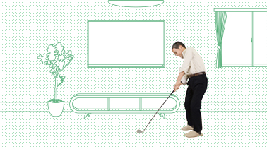 皆それぞれの趣味に合った番組を楽しめるので、自分だけの時間も充実します。（イメージ）