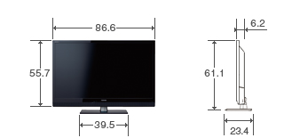 37V型A2の外形寸法図