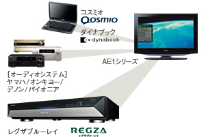 「レグザリンク」イメージ