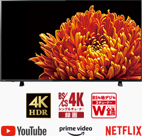 「C340X SERIES BS/CS 4K内蔵 液晶レグザ」 イメージ