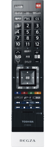 「レグザリモコンⅡ」イメージ