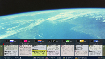 「高速ミニ番組表」イメージ