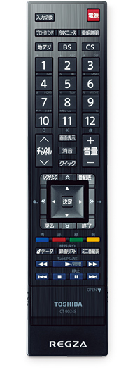 「レグザリモコンⅡ」イメージ