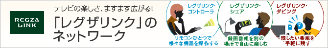 「レグザリンク」のネットワーク