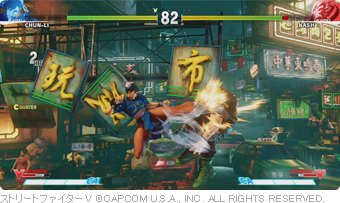 「対戦格闘ゲームもスムーズに操作できる」イメージ