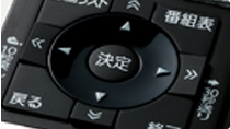 「快適に操作できるドーム型カーソルボタン」イメージ