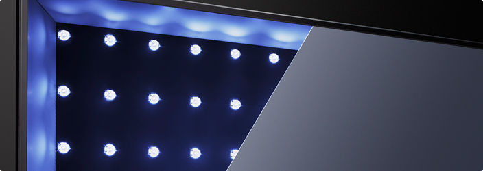 「全面直下LEDパネル」イメージ