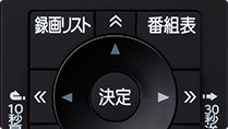 「録画関連のボタンへすばやくアクセス」 : イメージ
