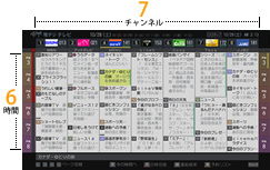 レグザ番組表・ファインイメージ