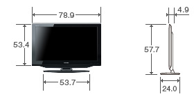 32V型R3の外形寸法図