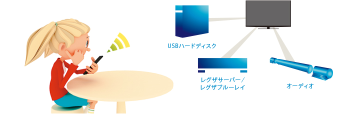 「レグザリンク・コントローラ」: イメージ