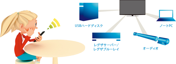 「レグザリンク・コントローラ」: イメージ