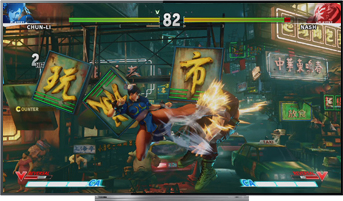 「対戦格闘ゲームもスムーズに操作できる」 イメージ