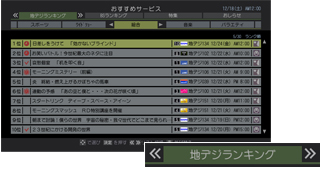 「おすすめサービス」 イメージ