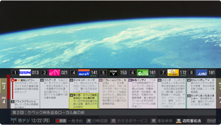 ミニ番組表