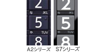 「大きく太い文字でくっきり」イメージ