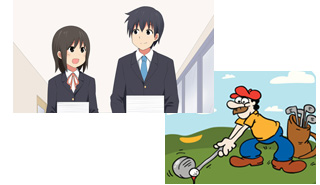 「「テレビアニメ」モード　「レトロアニメ」モード」イメージ