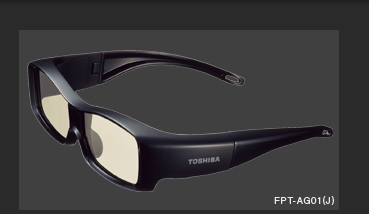 写真：レグザ3Dグラス FPT-AG01(J)