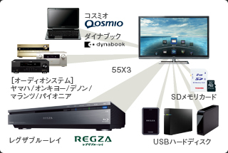 「レグザリンク・コントローラ」イメージ