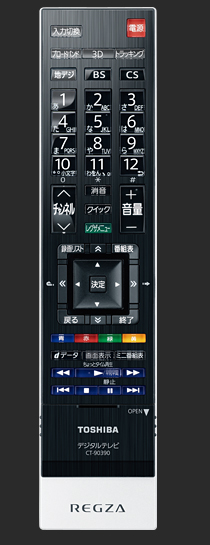 「レグザリモコンⅡ」イメージ