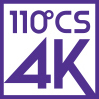 110度CS 4K