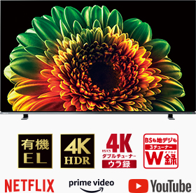 「X8400 SERIES 高画質4K有機ELレグザ」 イメージ