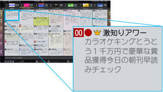 「おすすめサービス」との連動による新たな番組検索 イメージ