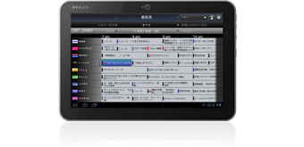 「RZ番組ナビ　for Android&trade; Tablet / for iPad」イメージ