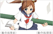 「アニメモード」イメージ