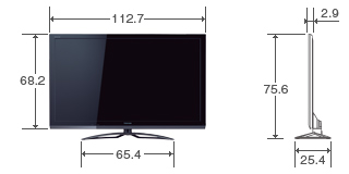 47V型Z3の外形寸法図
