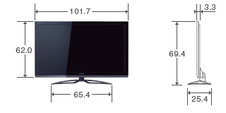 42V型Z3の外形寸法図