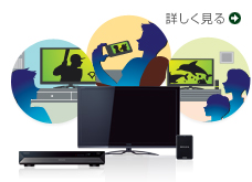 「レグザリンク・シェア-録画番組配信/視聴対応-」の機能を詳しく見る