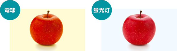 「見る環境によって印象が大きく変わる？ 」 : イメージ
