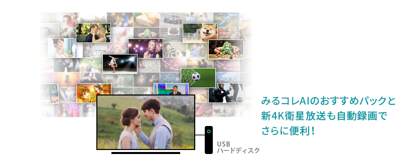 「おまかせ録画」 イメージ