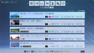 イメージ:いつもの番組