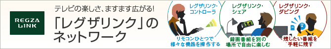 「レグザリンク」のネットワーク