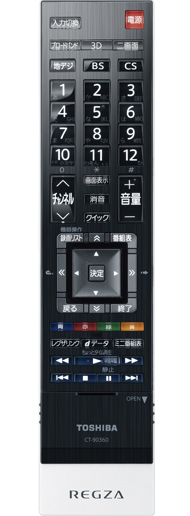 「レグザリモコンⅡ」イメージ